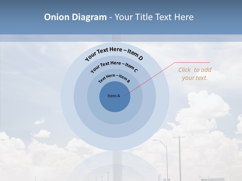 Texas Drink Arrow PowerPoint Template