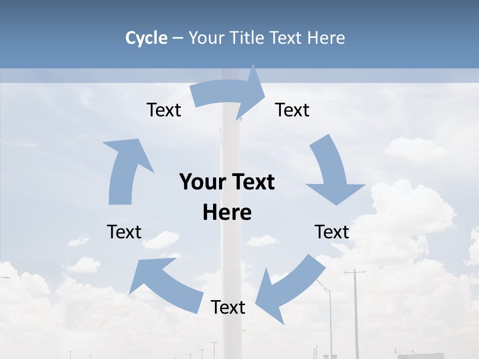 Texas Drink Arrow PowerPoint Template