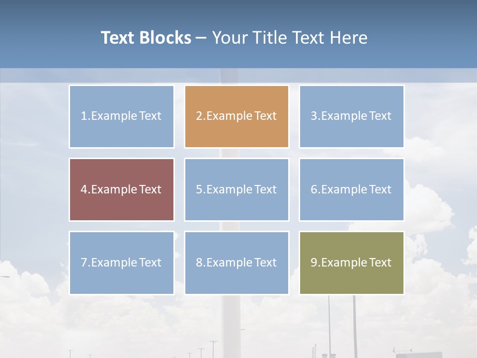 Texas Drink Arrow PowerPoint Template
