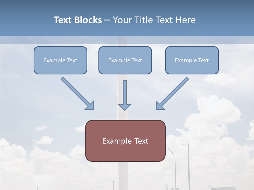 Texas Drink Arrow PowerPoint Template