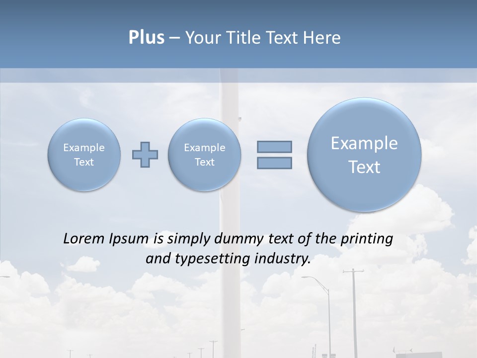 Texas Drink Arrow PowerPoint Template