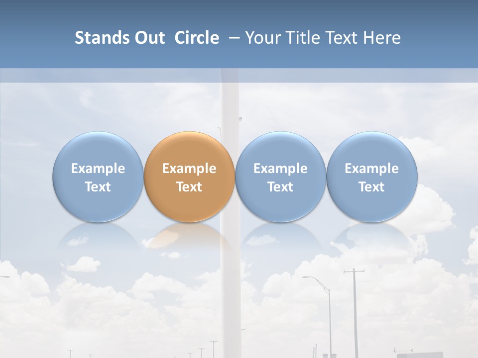 Texas Drink Arrow PowerPoint Template