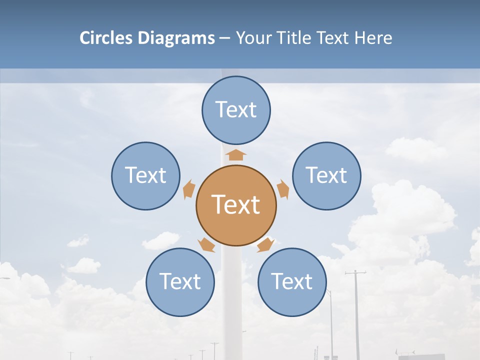 Texas Drink Arrow PowerPoint Template