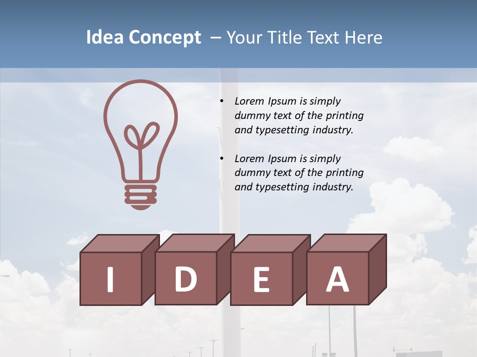 Texas Drink Arrow PowerPoint Template