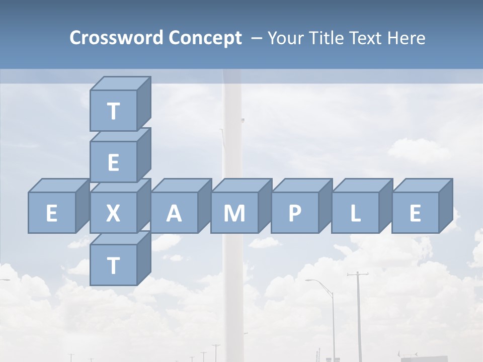 Texas Drink Arrow PowerPoint Template