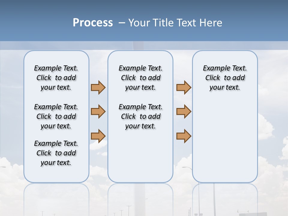 Texas Drink Arrow PowerPoint Template