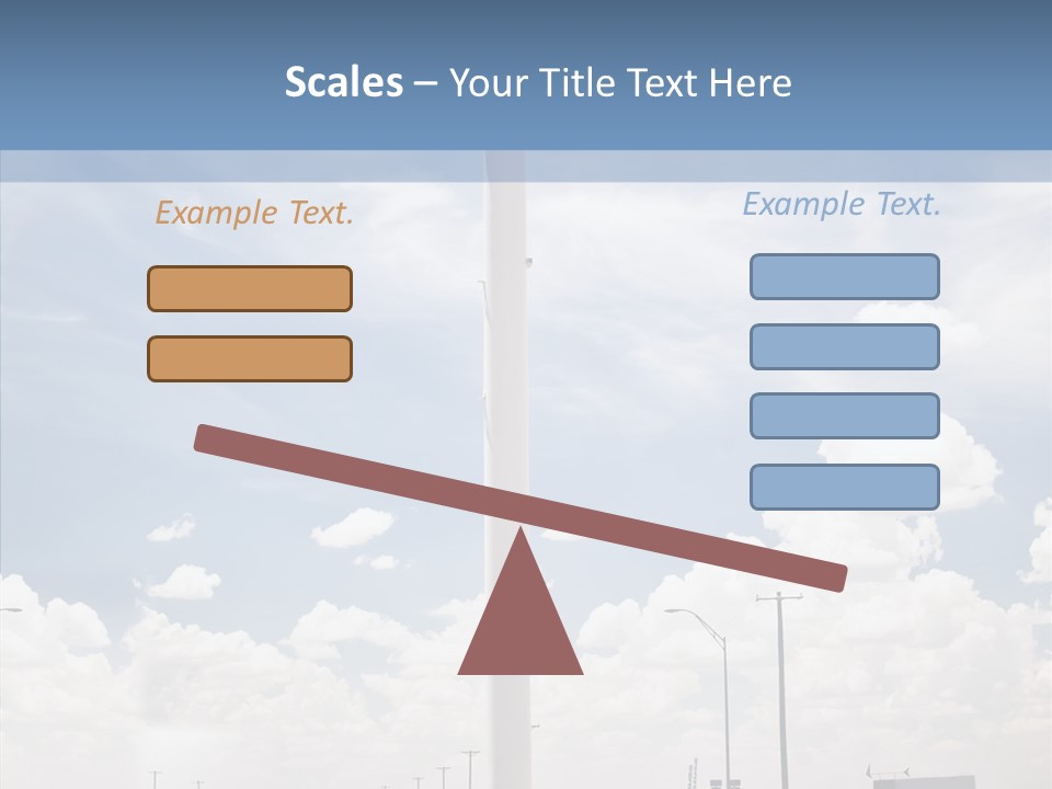 Texas Drink Arrow PowerPoint Template