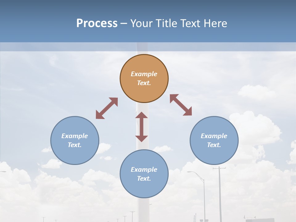 Texas Drink Arrow PowerPoint Template