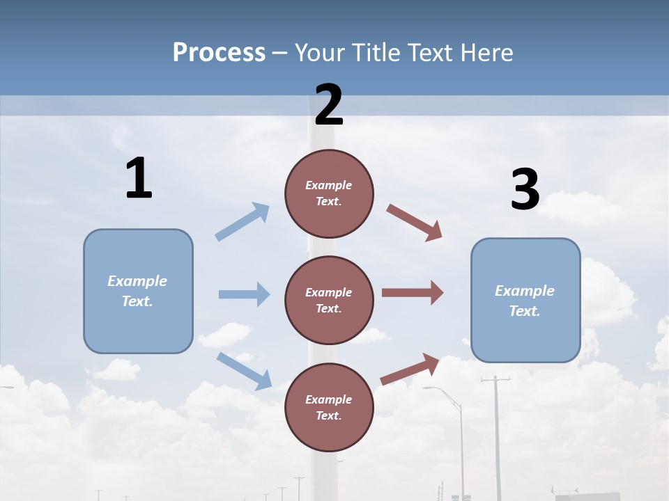 Texas Drink Arrow PowerPoint Template