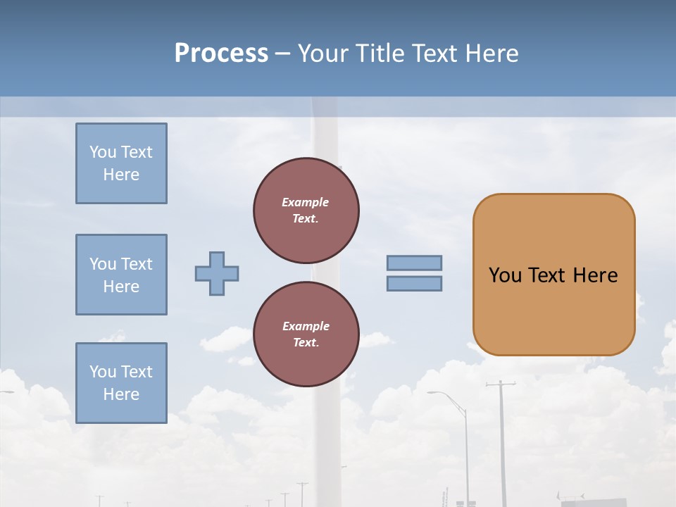 Texas Drink Arrow PowerPoint Template