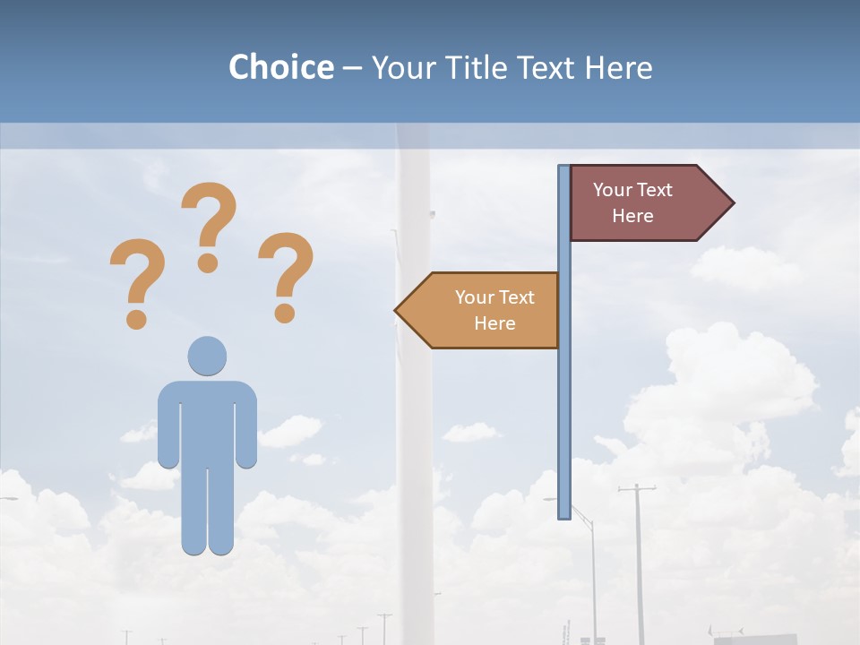 Texas Drink Arrow PowerPoint Template