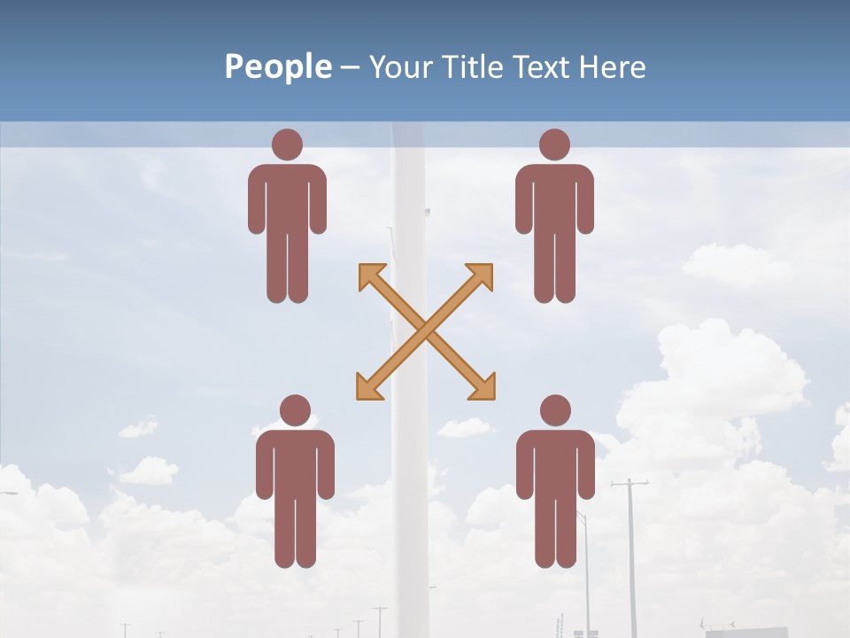 Texas Drink Arrow PowerPoint Template