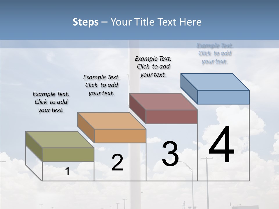 Texas Drink Arrow PowerPoint Template