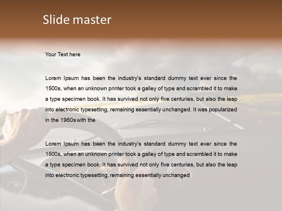 Person Distance Safety PowerPoint Template