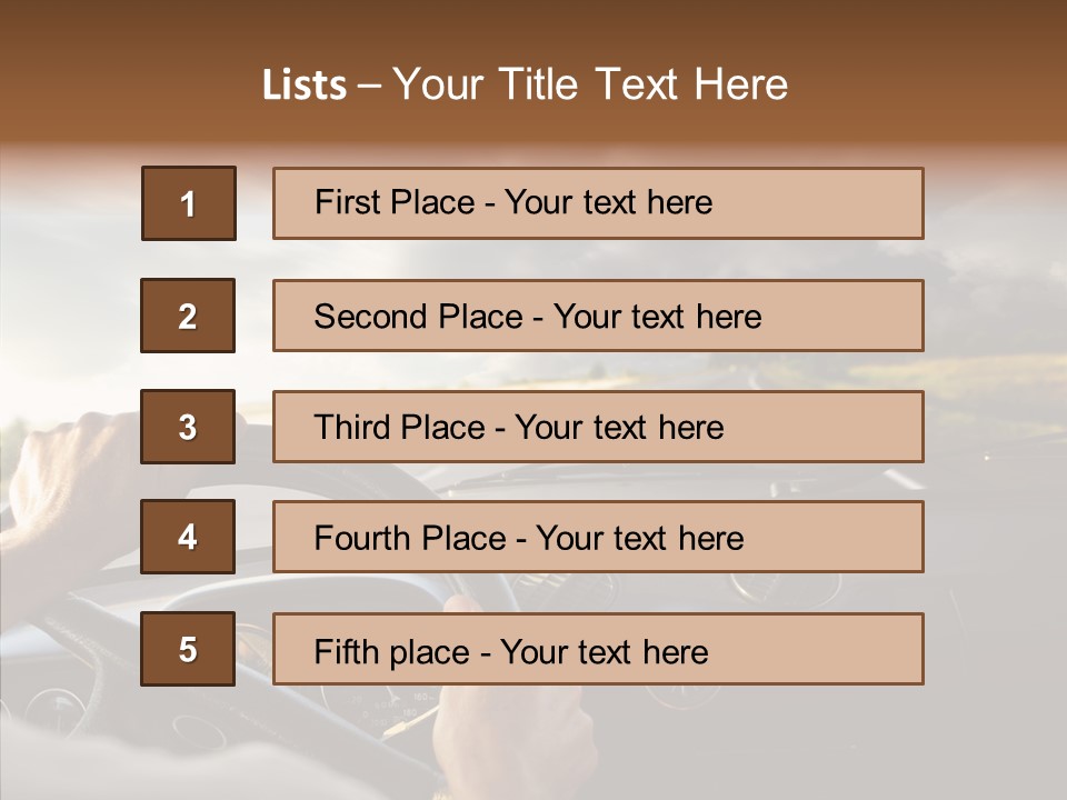 Person Distance Safety PowerPoint Template