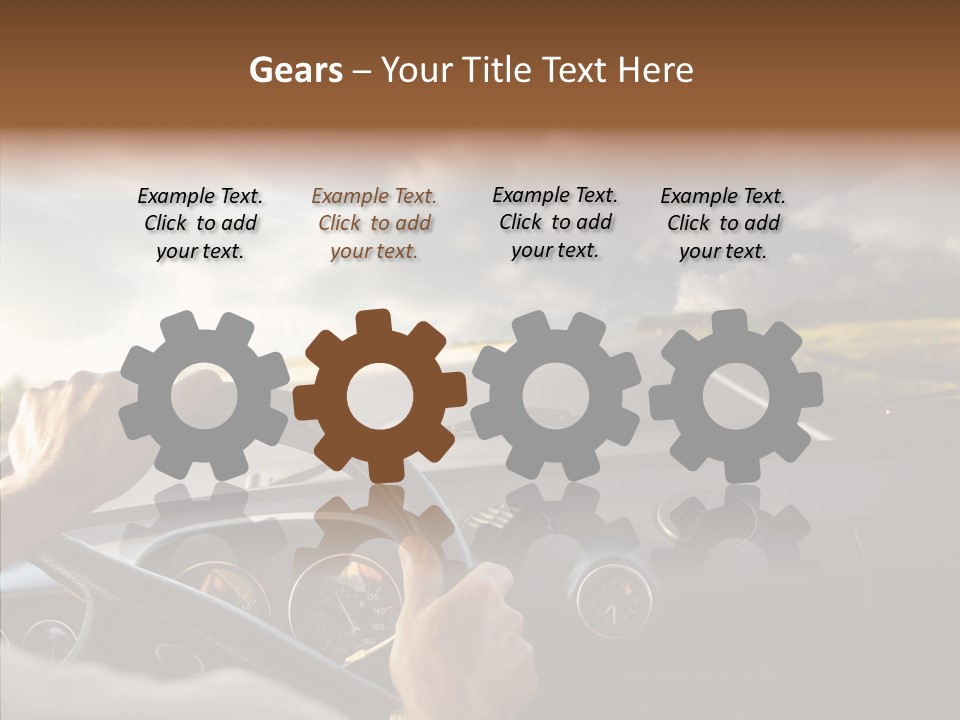 Person Distance Safety PowerPoint Template