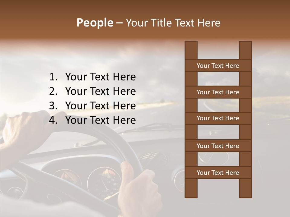 Person Distance Safety PowerPoint Template