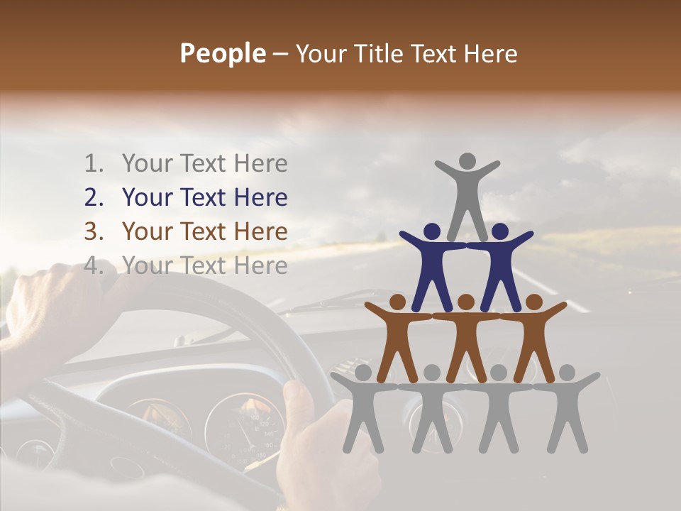 Person Distance Safety PowerPoint Template