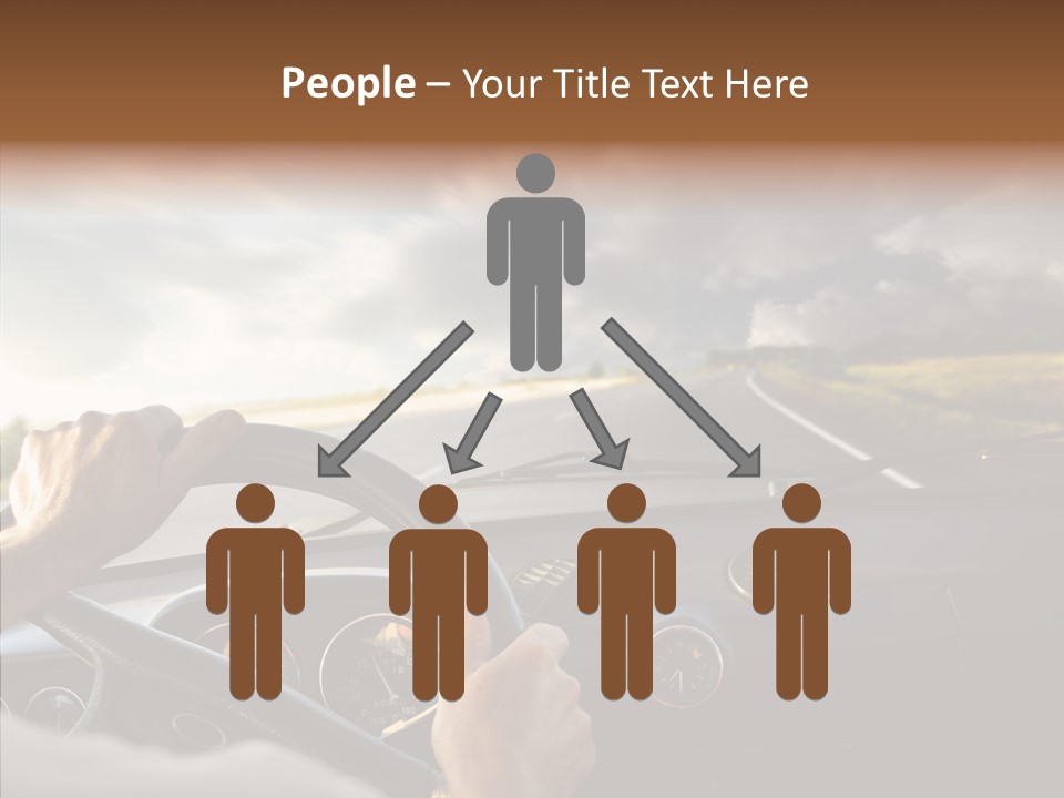 Person Distance Safety PowerPoint Template