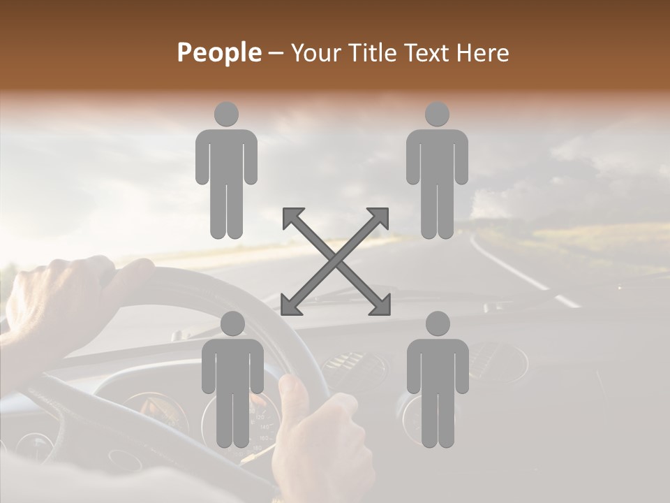 Person Distance Safety PowerPoint Template