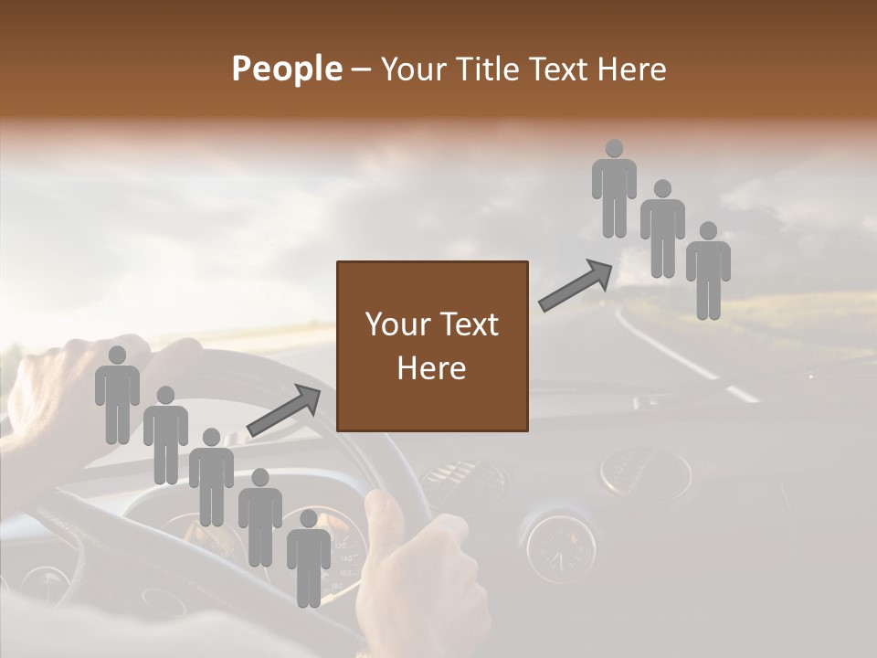 Person Distance Safety PowerPoint Template