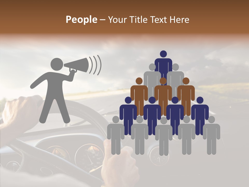 Person Distance Safety PowerPoint Template