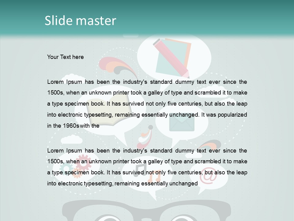 Information Web Development PowerPoint Template