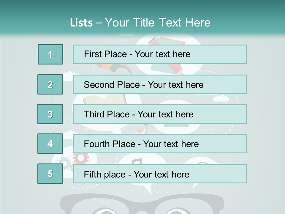 Information Web Development PowerPoint Template