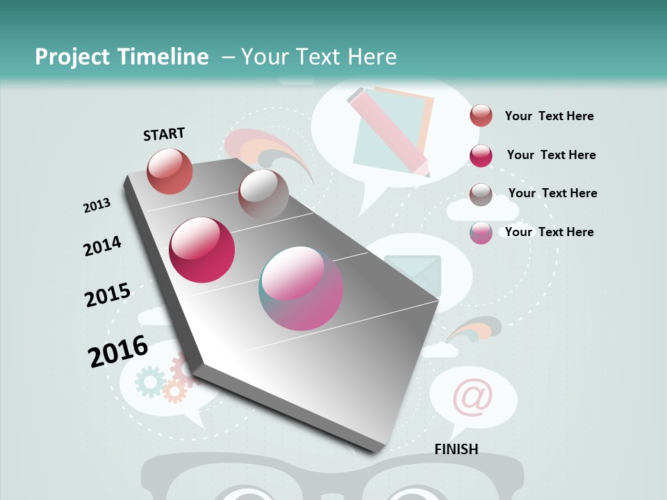 Information Web Development PowerPoint Template