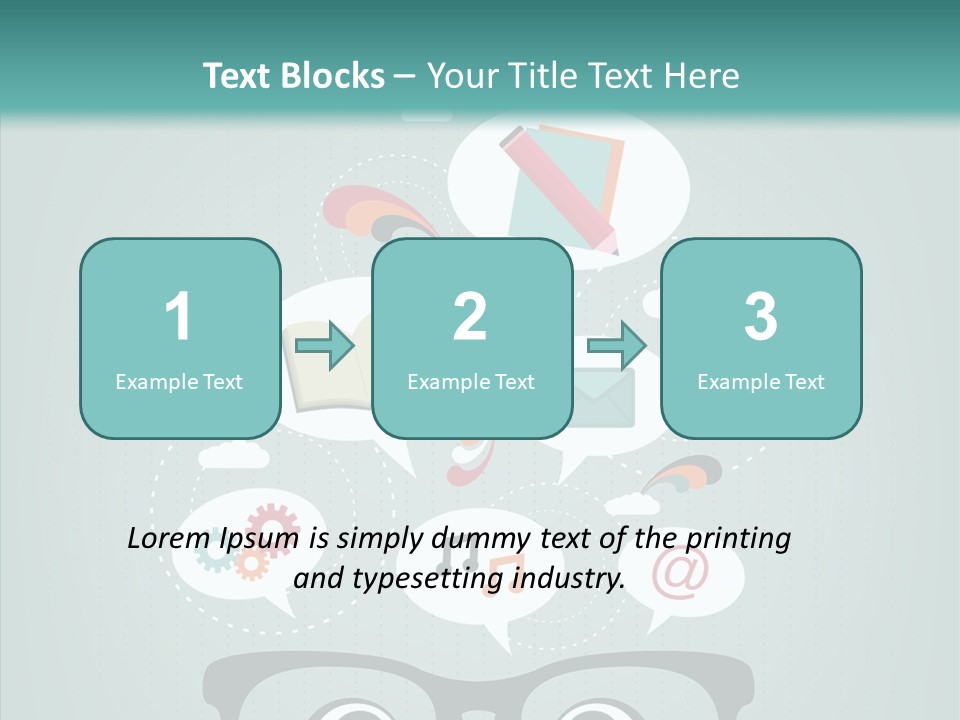 Information Web Development PowerPoint Template