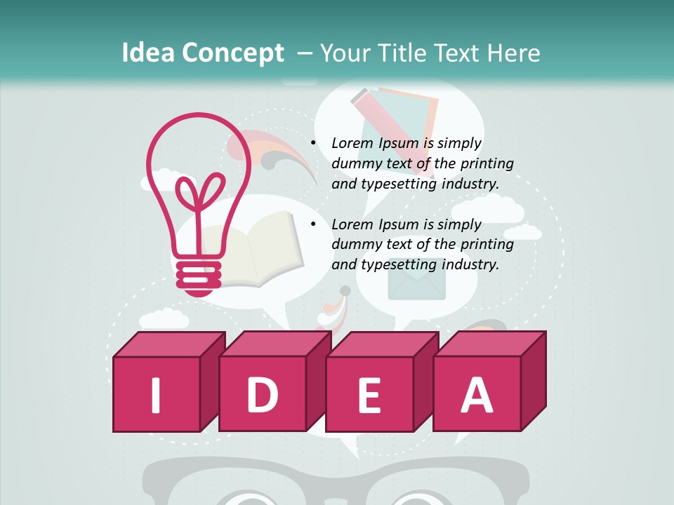 Information Web Development PowerPoint Template