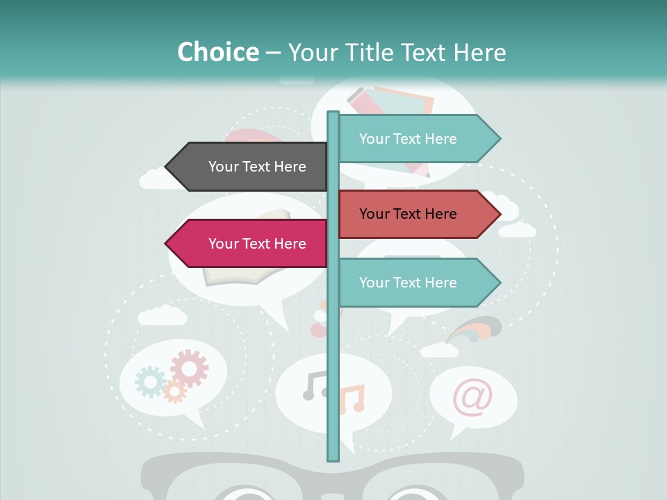 Information Web Development PowerPoint Template