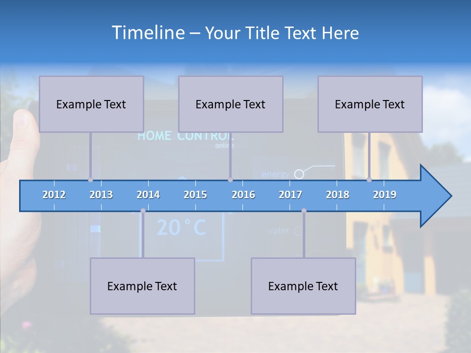 Remote Control Illumination Automation PowerPoint Template
