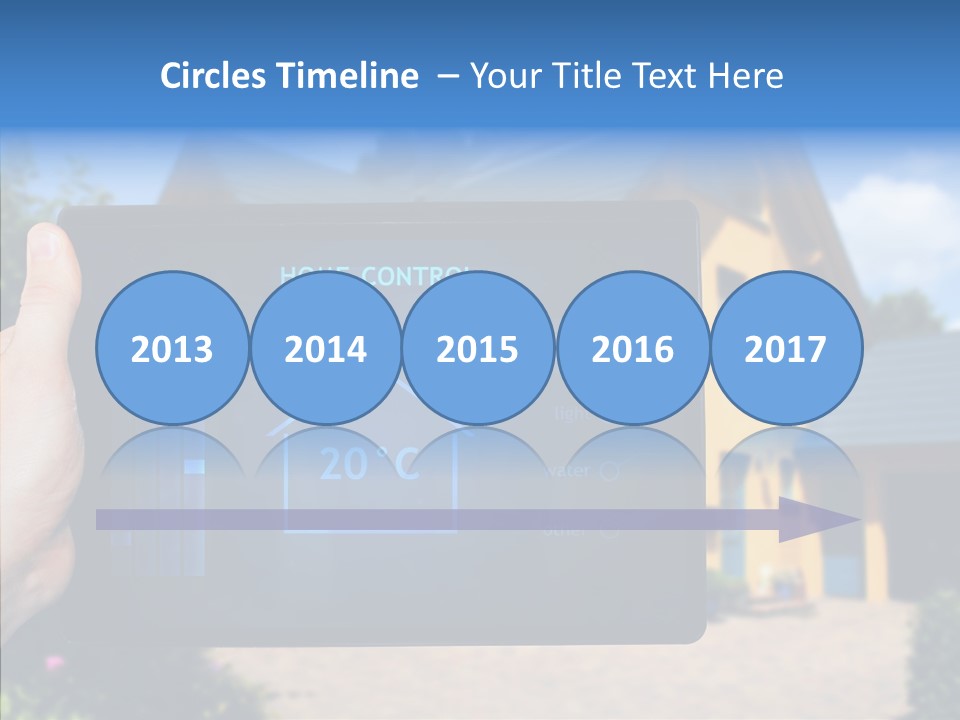 Remote Control Illumination Automation PowerPoint Template