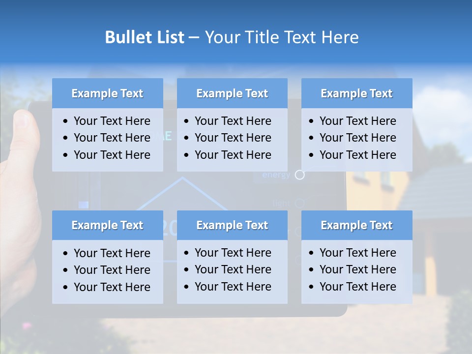 Remote Control Illumination Automation PowerPoint Template