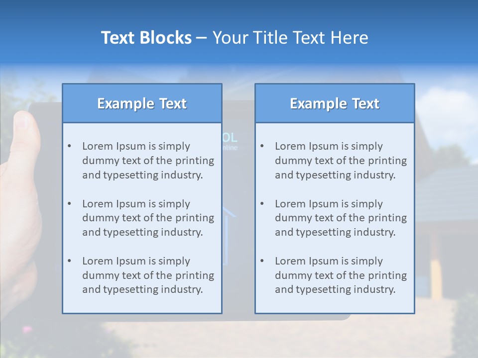 Remote Control Illumination Automation PowerPoint Template