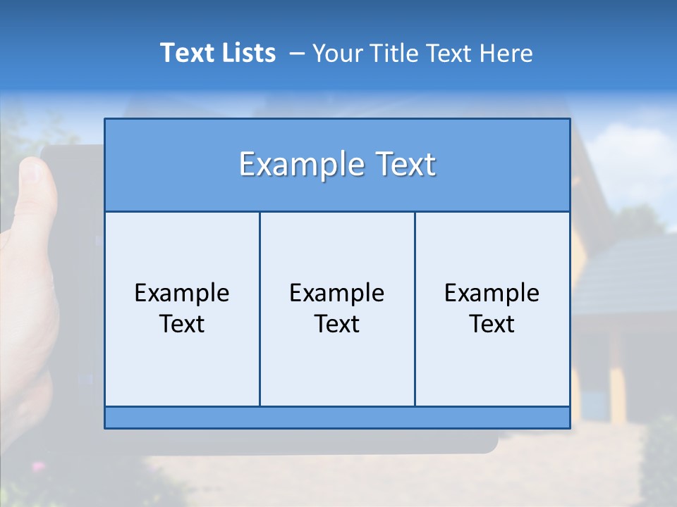 Remote Control Illumination Automation PowerPoint Template