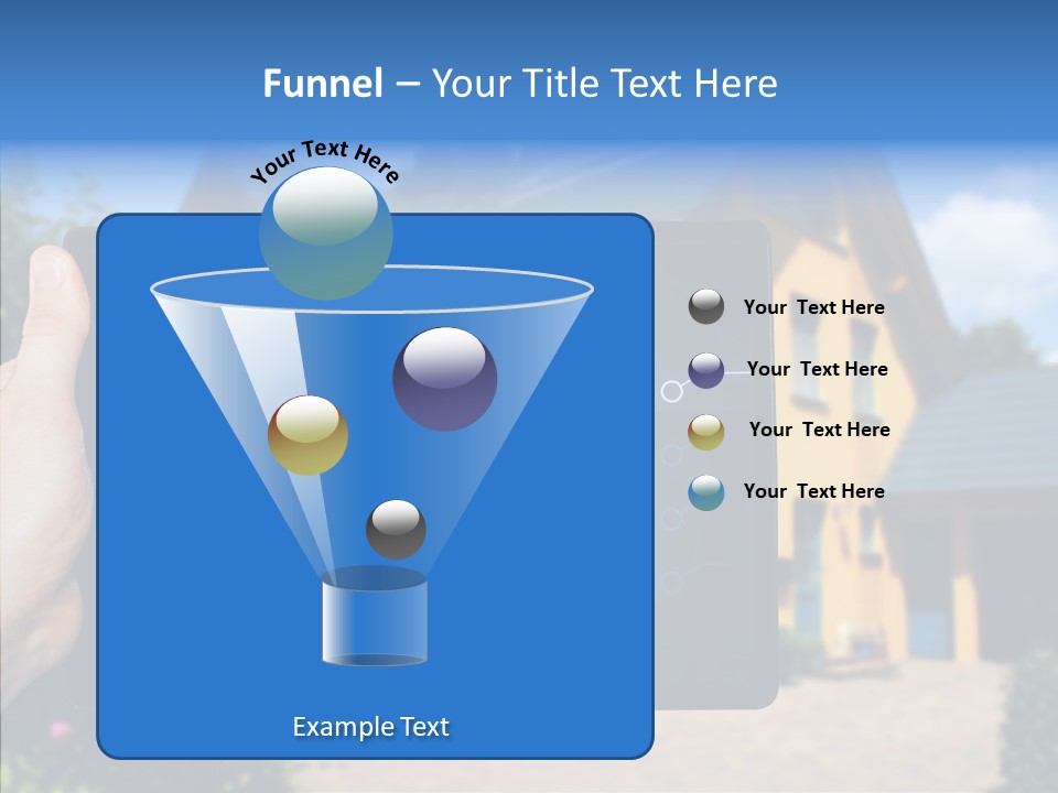 Remote Control Illumination Automation PowerPoint Template