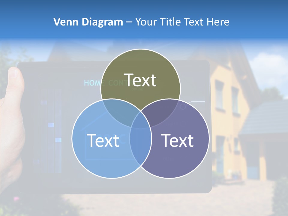Remote Control Illumination Automation PowerPoint Template