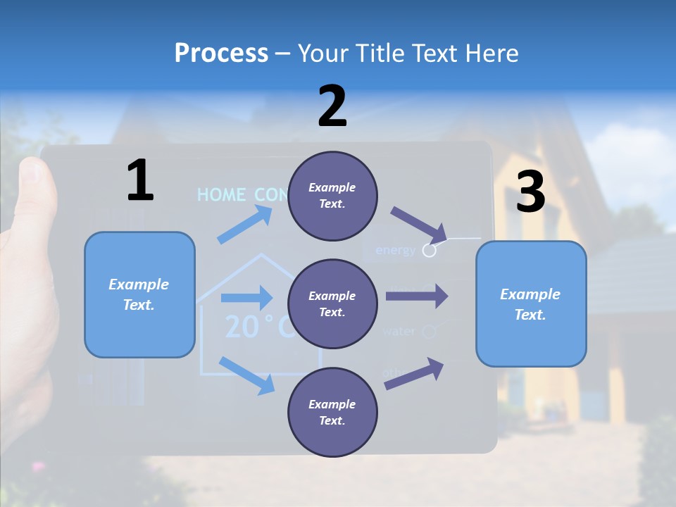 Remote Control Illumination Automation PowerPoint Template