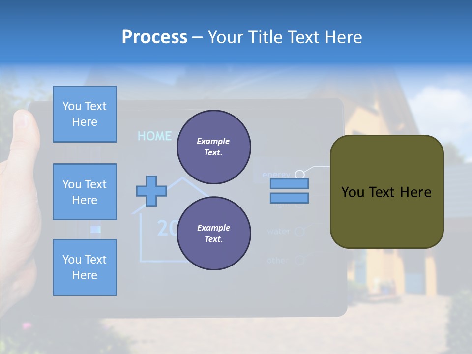 Remote Control Illumination Automation PowerPoint Template