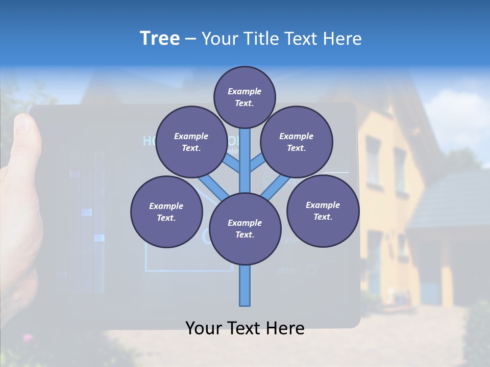 Remote Control Illumination Automation PowerPoint Template