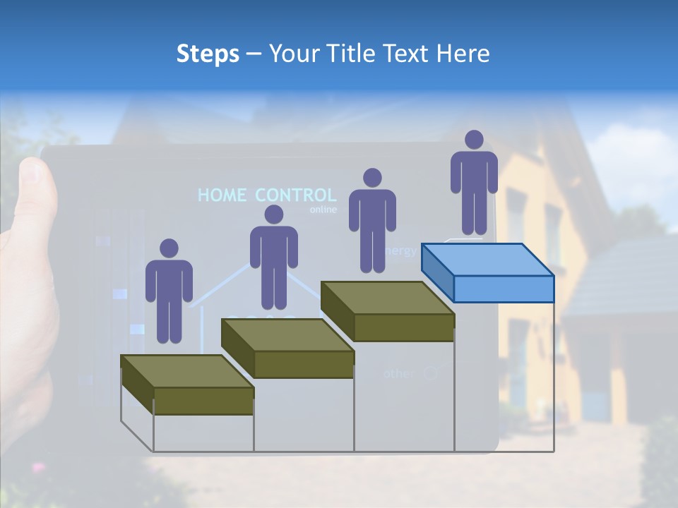 Remote Control Illumination Automation PowerPoint Template