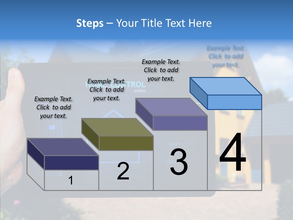 Remote Control Illumination Automation PowerPoint Template