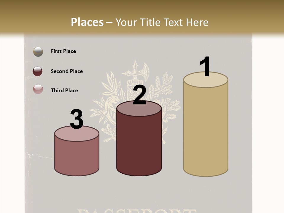 Paper Vacation Nationality PowerPoint Template