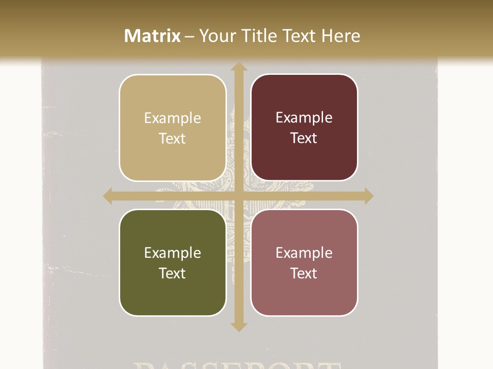 Paper Vacation Nationality PowerPoint Template