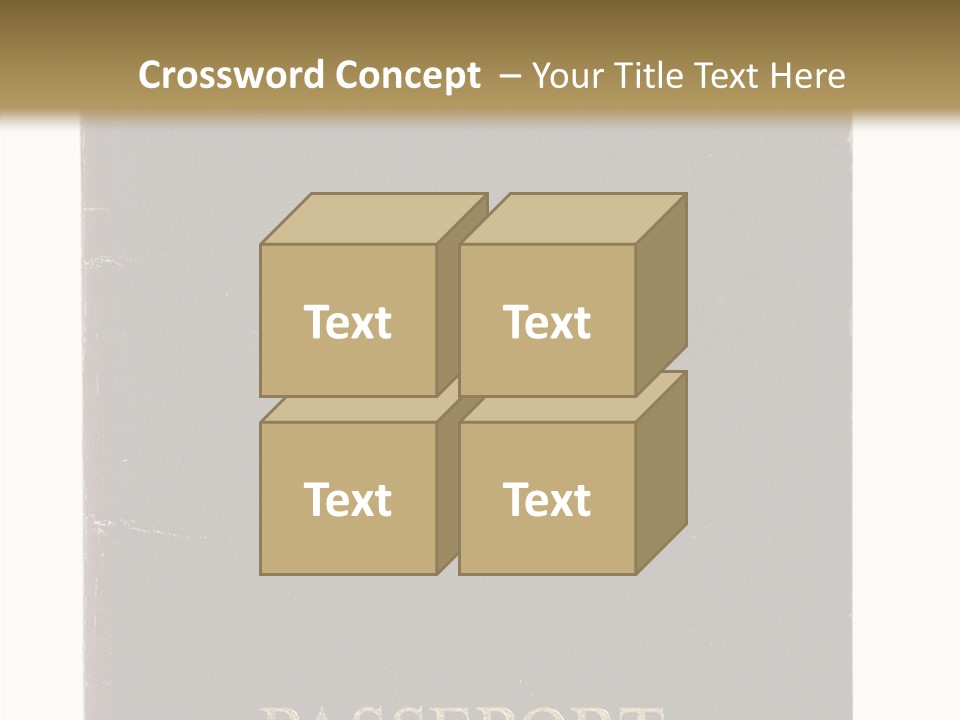 Paper Vacation Nationality PowerPoint Template