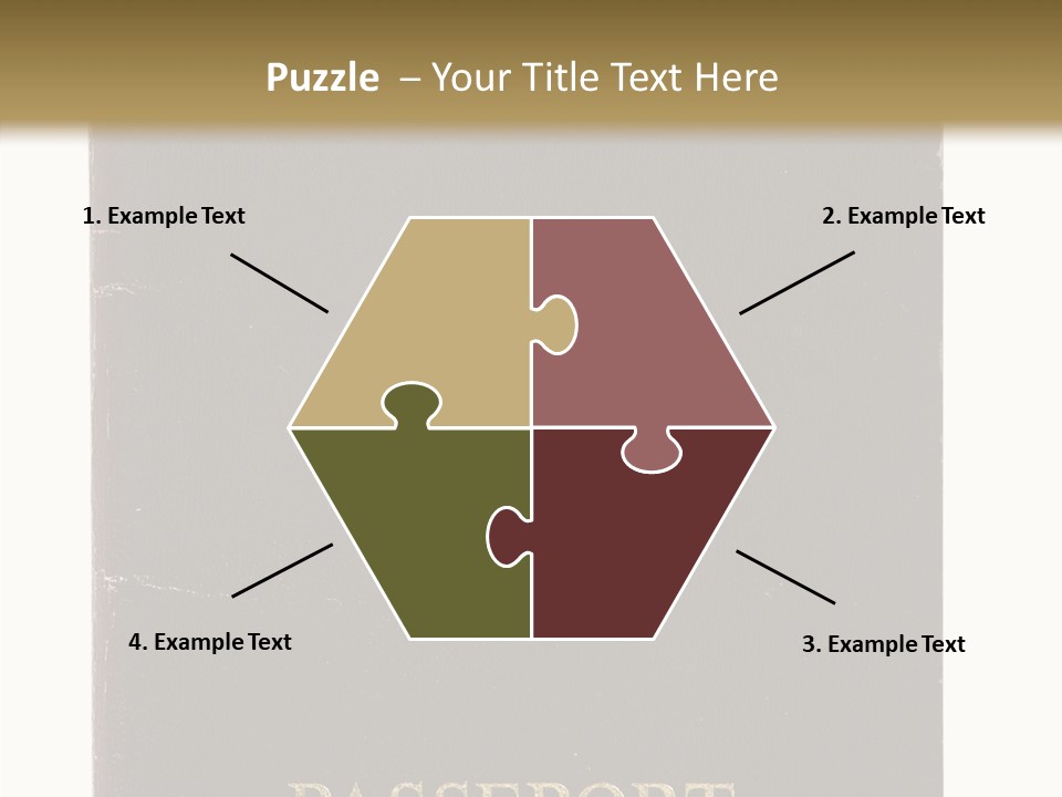 Paper Vacation Nationality PowerPoint Template