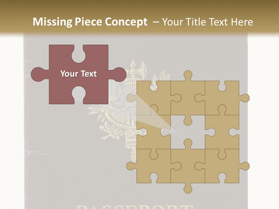 Paper Vacation Nationality PowerPoint Template