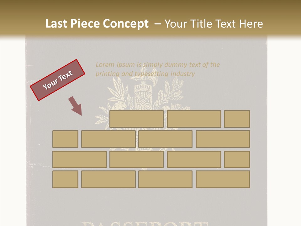 Paper Vacation Nationality PowerPoint Template